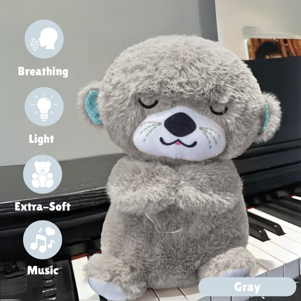 Breathing Teddy Bear with Soothing Music, Comfort Plush